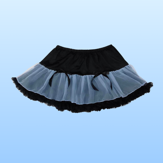 Cutesy Blue Tutu Skirt