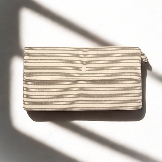 Neutral Tones Striped Switch Travel Case