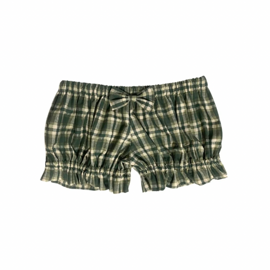 Green Plaid Bloomers