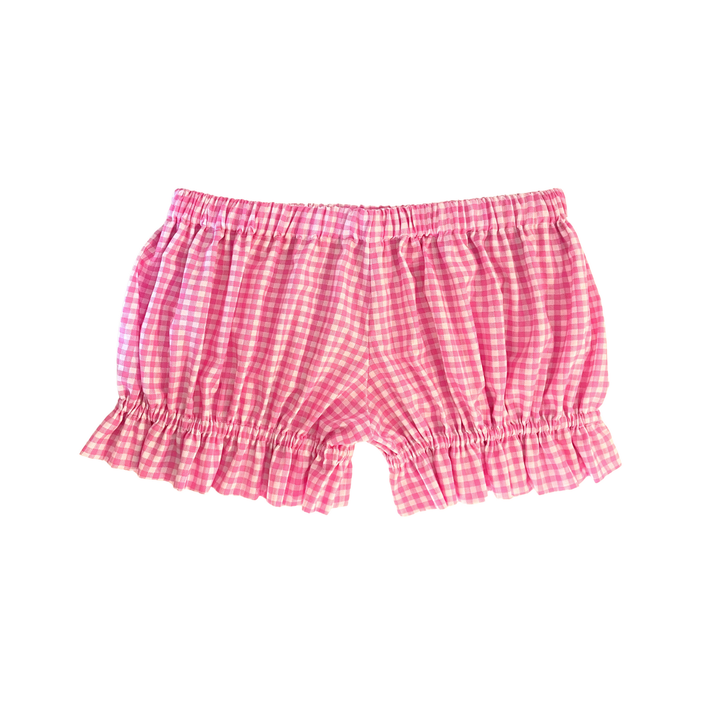 Melody Plaid Bloomer Mini Shorts