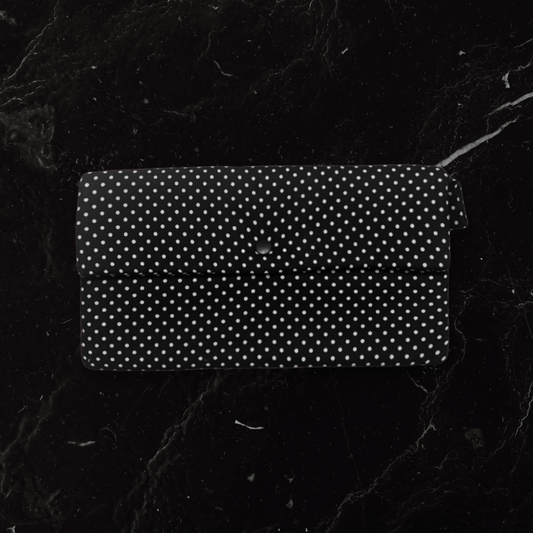 Black Polka Dot Switch Travel Case